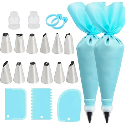 Piping Bags Cake Decorating Tools Reusable Silicone Pastry B