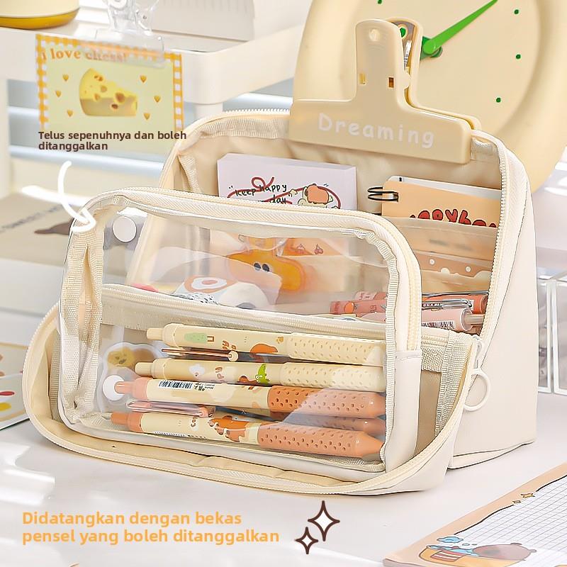 9-Layer Large Capacity Pen Case Multi-functional Pencil Box