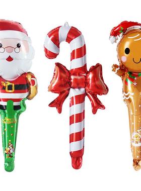 Christmas themed balloon Elk balloon Santa Claus snowman