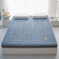 density memory foam bed mattress topper pad spong folding thumbnail 5