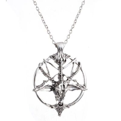 Fashion Jewelry Vintage Charm Women Men Pentagram Pan God Sk