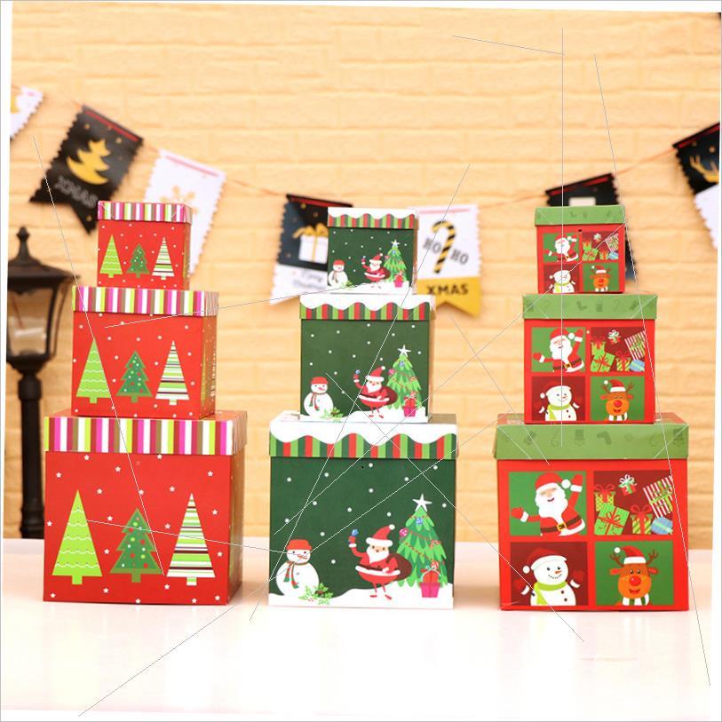 Christmas decorations Christmas gift box ornaments圣诞礼品盒