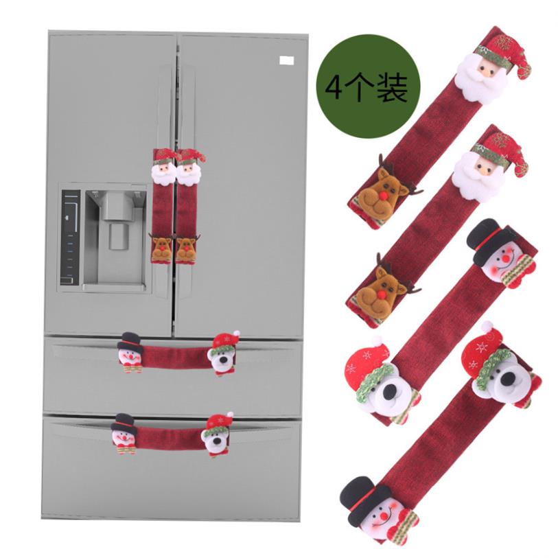 Christmas decoration Microwave protective case decoration