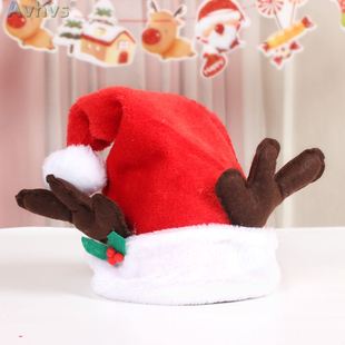 圣诞节圣诞帽Christmas hat decorated hat Christmas antler