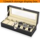 Gift Display Watch Case Jewelry Holder Box Storage Grids