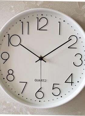 10 inches silent wall clock bedroom living room colorful