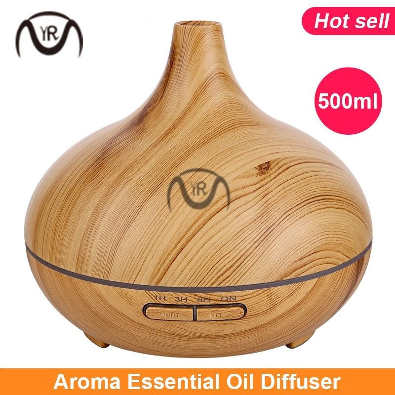 500ml essential oil diffuser aroma vaporizer humidifier