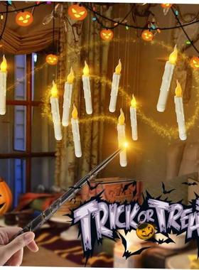 Magic Stick Candles Light UP Halloween LED Flameless Floatin