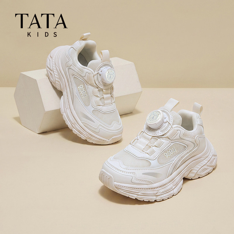 TATA他她女童白色老爹运动鞋