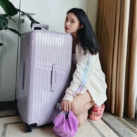 Лавандовая световая панель с молнией, зеркальный эффект