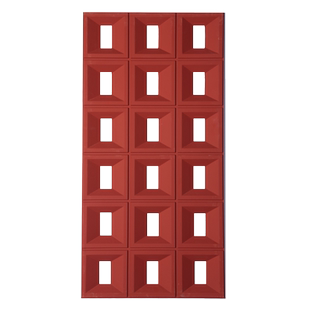 pu水泥构件砖轻质九宫格空心砖门头装饰网红背景墙隔断镂空多孔砖