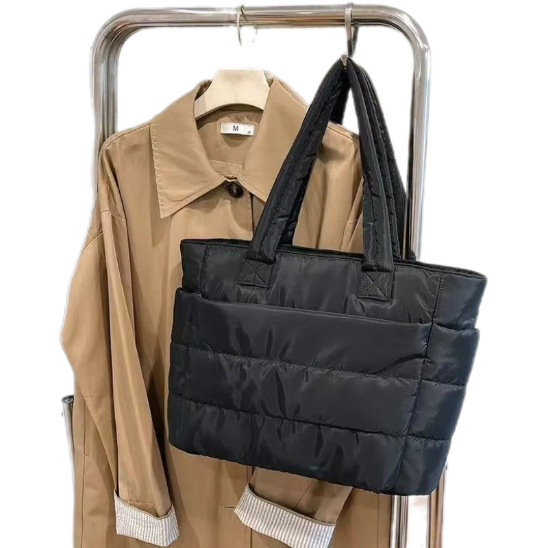 FKX女士手提包简约手提托特包云朵通勤逛街时尚手提旅行健身收纳