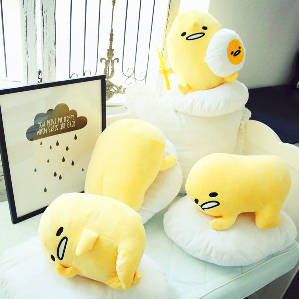 室靠背汽车腰枕新款可卡通抱枕沙发靠垫办公爱懒蛋蛋 蛋黄在类目 居家布艺, 靠垫/抱枕中 - 来自Buy2taobao.com提供专业的淘宝代购服务