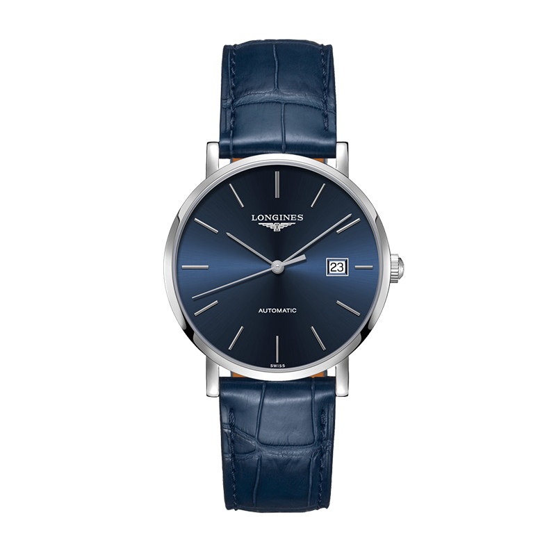 瑞士浪琴longines博雅系列手表 皮带机械自动男表l4.910.4.92.