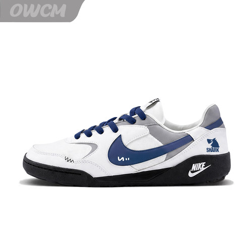 Nike Terra Manta 深海蓝鲨美式复古潮流撞色休闲鞋男女鞋定制鞋