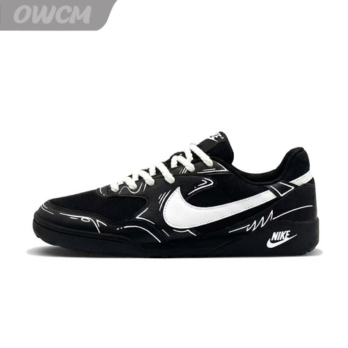 Nike Terra Manta 黑胶片简约线条漫感时尚休闲鞋男女情侣定制鞋