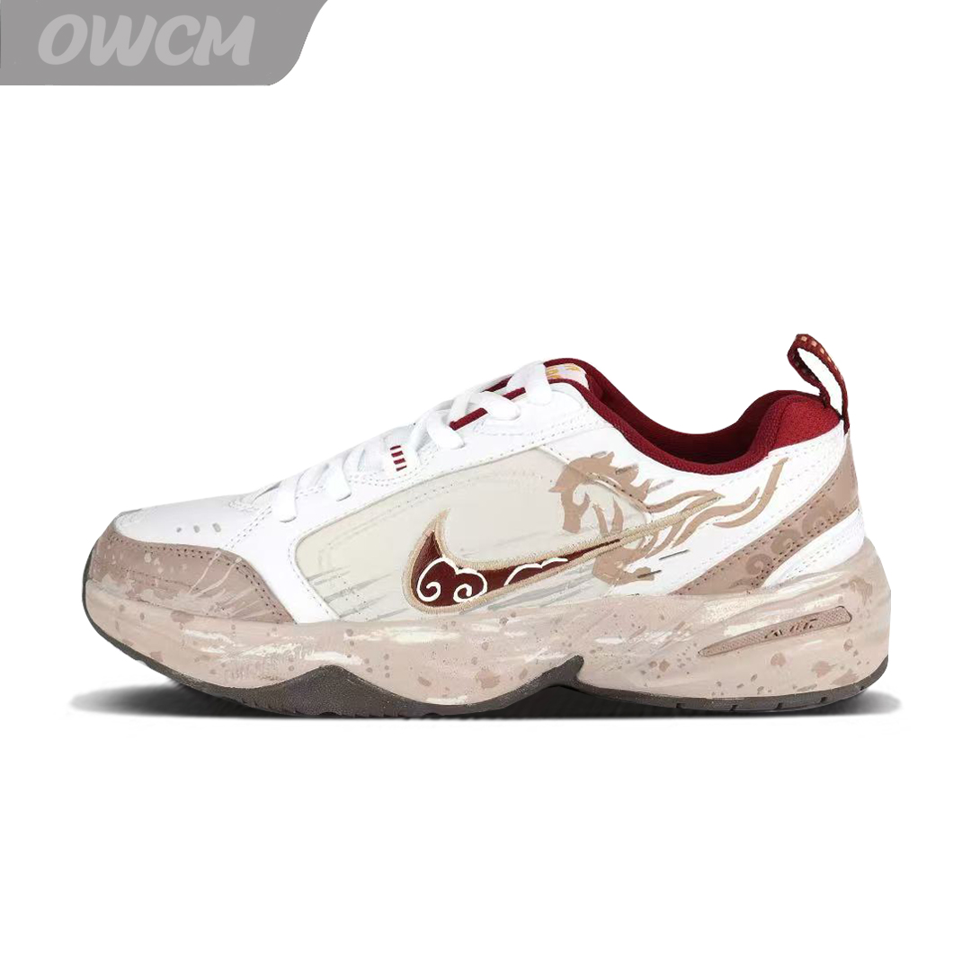 Nike Air Monarch4 马佑顺遂新中式国风增高老爹鞋男女鞋定制鞋