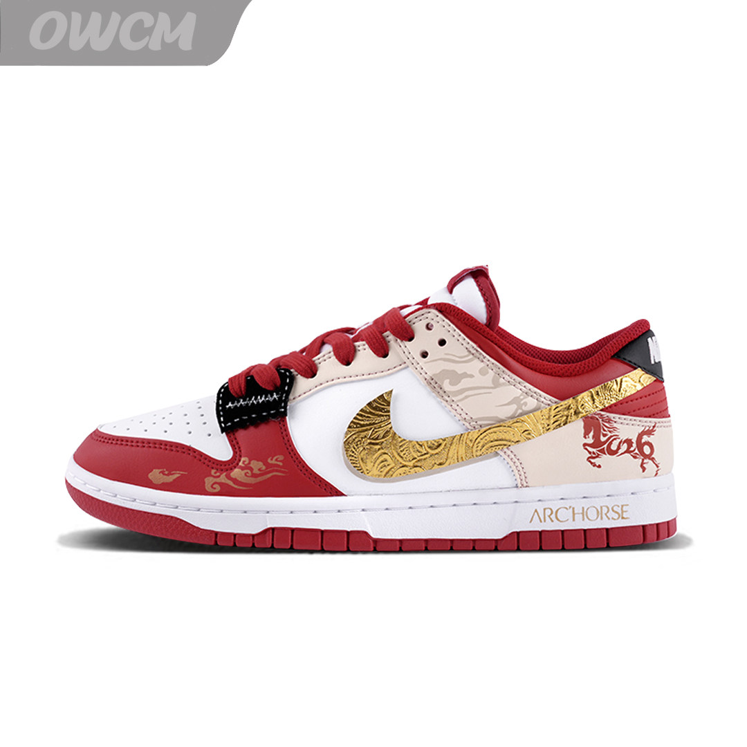 Nike Dunk Low 骏影流光马年新中式国潮低帮休闲板鞋男女定制鞋,运动鞋new,板鞋,淘宝优惠券,粉丝福利购,淘宝优惠卷