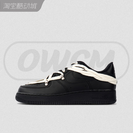 Nike Air Force AF1空军一号五芒星高街vibe休闲板鞋男女定制球鞋