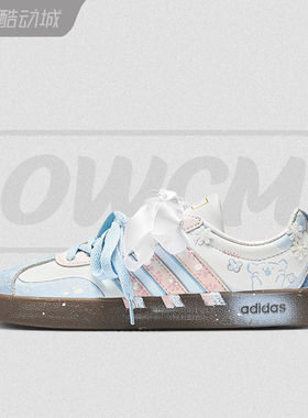 Adidas neo VL 灵动岛二次元潮流时尚低帮百搭休闲板鞋女子定制鞋