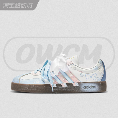 Adidas neo VL 灵动岛二次元潮流时尚低帮百搭休闲板鞋女子定制鞋