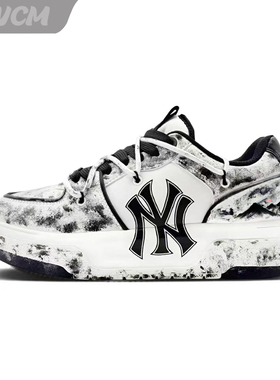 MLB Chunky Liner 山之巅新中式水墨风增高休闲板鞋男女鞋定制鞋