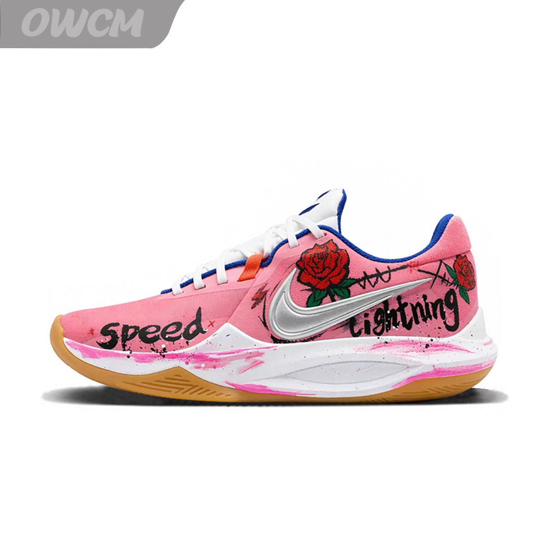 Nike Precision 6 玫瑰骑士潮流时尚实战低帮篮球鞋男子定制鞋