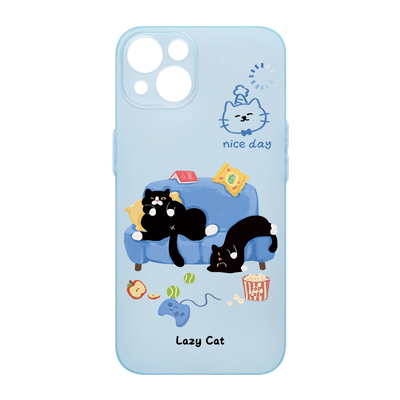 桔子猫苹果新款猫咪磨砂手机壳