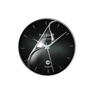 通用圆形手表水凝膜镜面直径40-46mm防爆软膜42毫米全屏高清防刮44Mm智能运动手表保护膜卡西欧凸面蓝光贴膜