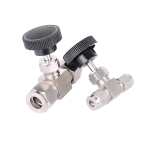 304 316不锈钢卡套针型阀 针式 截止阀 调节阀 流量控制阀 仪表管