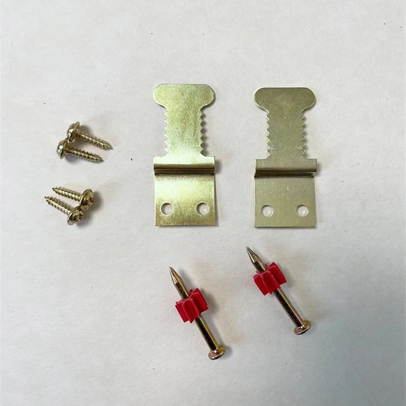 热销绚马画材油画框挂钩相框挂钩暗挂装饰画广告牌五金挂钩照片挂