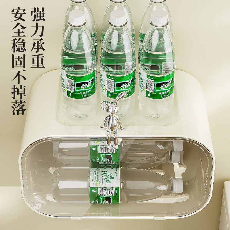 热销聆度纸巾盒壁挂式抽取式卫生纸卷筒卫生纸厕所化妆室防水厕纸