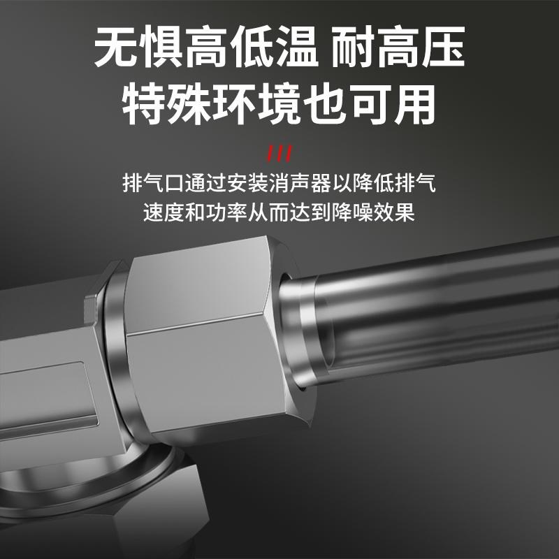 热销气管快拧接头万向旋转弯头直角PL8-02铜气动锁母接头1/3/4分-