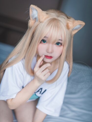 猫猫手作～40原猫娘cos仿真兽耳兽尾黄豆粉cosplay同款猫耳猫尾巴