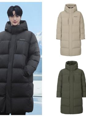 DISCOVERY韩国代购直邮25秋冬男士户外鹅绒中长款羽绒服DMDJ67056
