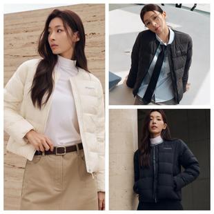 DISCOVERY韩国代购直邮25秋冬女户外短款鹅绒圆领羽绒服DWDJ8P056