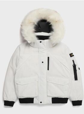 反季NATIONAL国家地理韩国代购23春N234WDW030女士短款鸭绒羽绒服