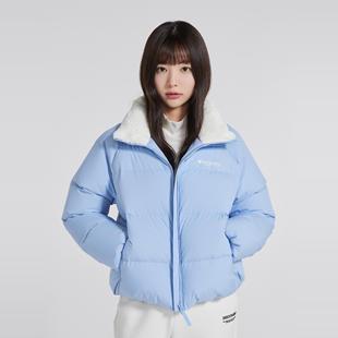 DISCOVERY韩国代购直邮24冬女士户外保暖短款鸭绒羽绒服DWDJ93046