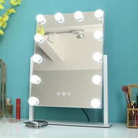 Светодиодное зеркало с подсветкой, большая настольная лампочка, индивидуальный заполняющий свет, популярно в интернете