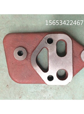 潍坊潍.柴华丰K4100D ZH4100 ZHAG 机滤连接板  柴油机配件