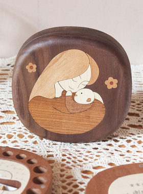 kk精选丨乳牙盒 男孩 女孩 儿童 换牙齿保存收纳纪念盒牙齿收藏盒