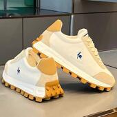 Zongcaileader轻奢潮牌新款 老爹男鞋 运动鞋 休闲厚底增高华夫鞋