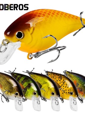 Proberos路亚饵逼真工业打印塑料假饵7CM-13G小胖子渔具用品DW4.7