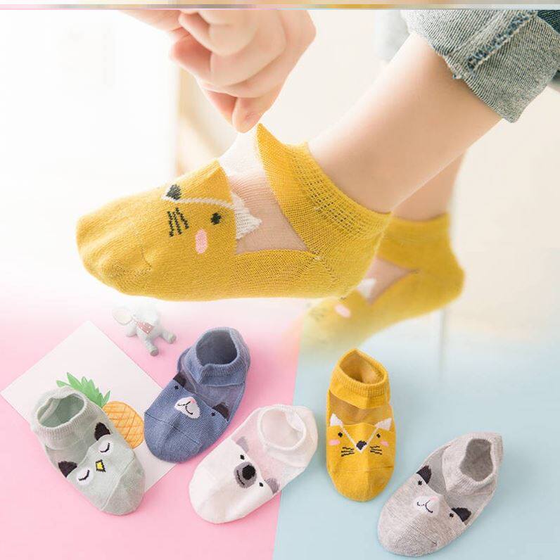 儿童袜子夏季薄款网眼船袜透气女童水晶袜宝宝春冰丝袜小孩短袜。|ruв категории Детская одежда, носки (детей в возрасте 0 - 16) - от Buy2taobao.com для оказания профессиональной услуги покупки агента Taobao