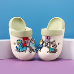 疯狂动物城儿童洞洞鞋男童拖鞋夏季新款女童男孩防滑外穿沙滩凉鞋