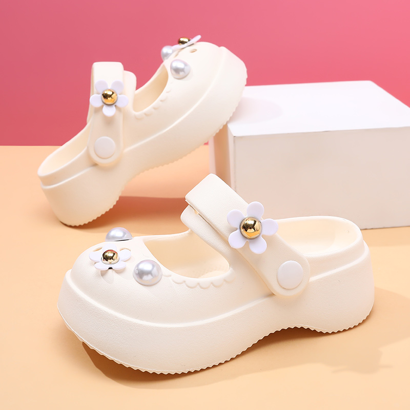 可愛女童公主夏季防滑防撞涼拖鞋