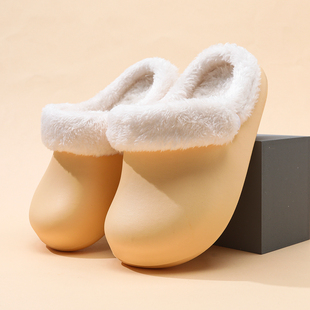 儿童棉拖鞋女童2025冬季新款男童室内家居防滑棉鞋女孩保暖毛拖鞋