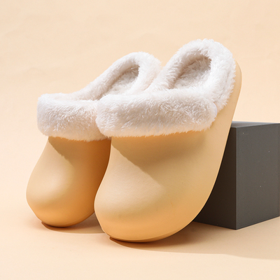 儿童棉拖鞋女童2025冬季新款男童室内家居防滑棉鞋女孩保暖毛拖鞋