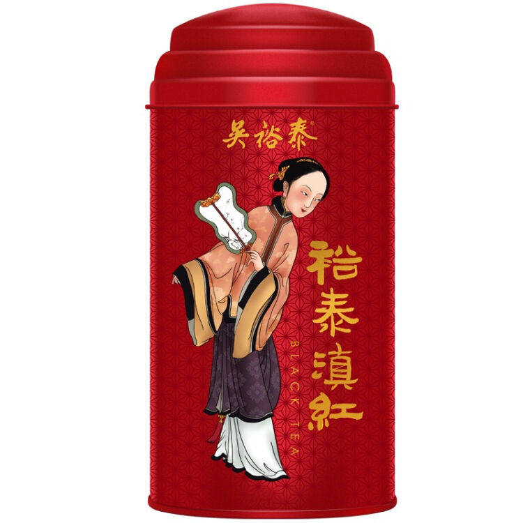 吴裕泰中华老字号 吴裕泰 红茶 新裕泰滇红 大红罐装 180g/罐