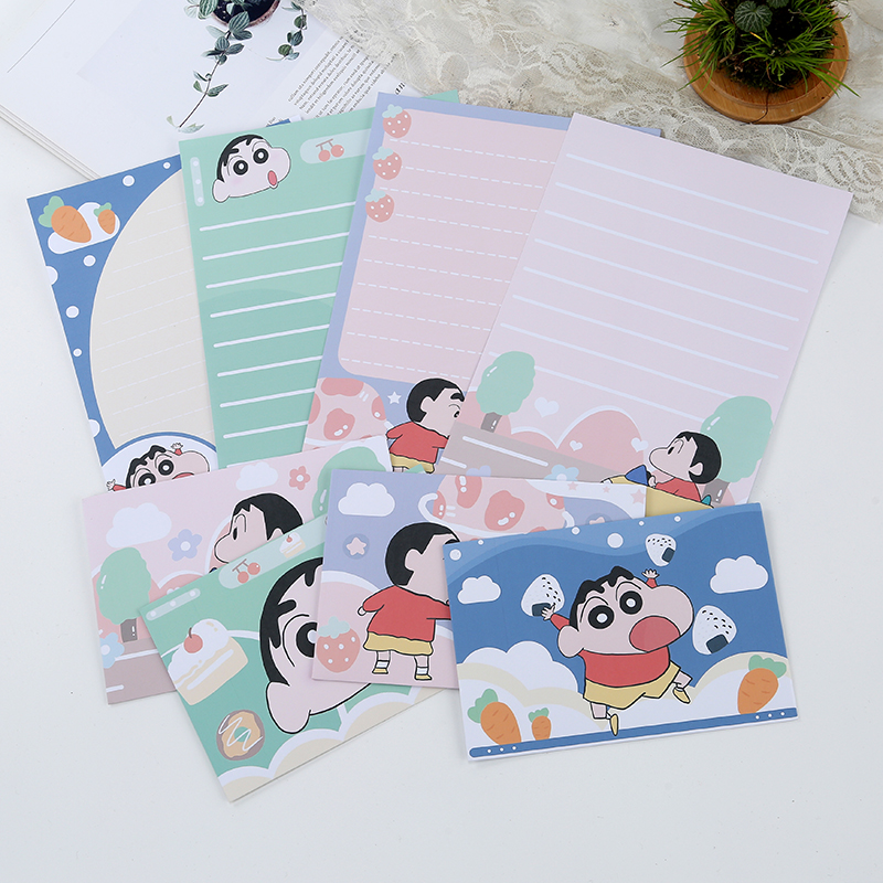 日韩文具卡通信封信纸包邮可来